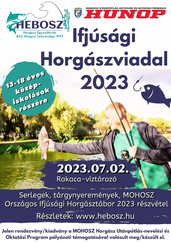 Ifjúsági Horgászviadal 2023.07.02.